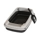 thumbnail image 3 of Bandeja de arena para mascotas abiertas de caja de arena de gato, con pala de arena para gatos, baño para ir al baño de gato gato para gatos pequeños negro, 3 of 8