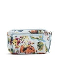 thumbnail image 2 of Vera Bradley Women's Cotton RFID All in One Crossbody Bag Sea Air Floral, 2 of 6