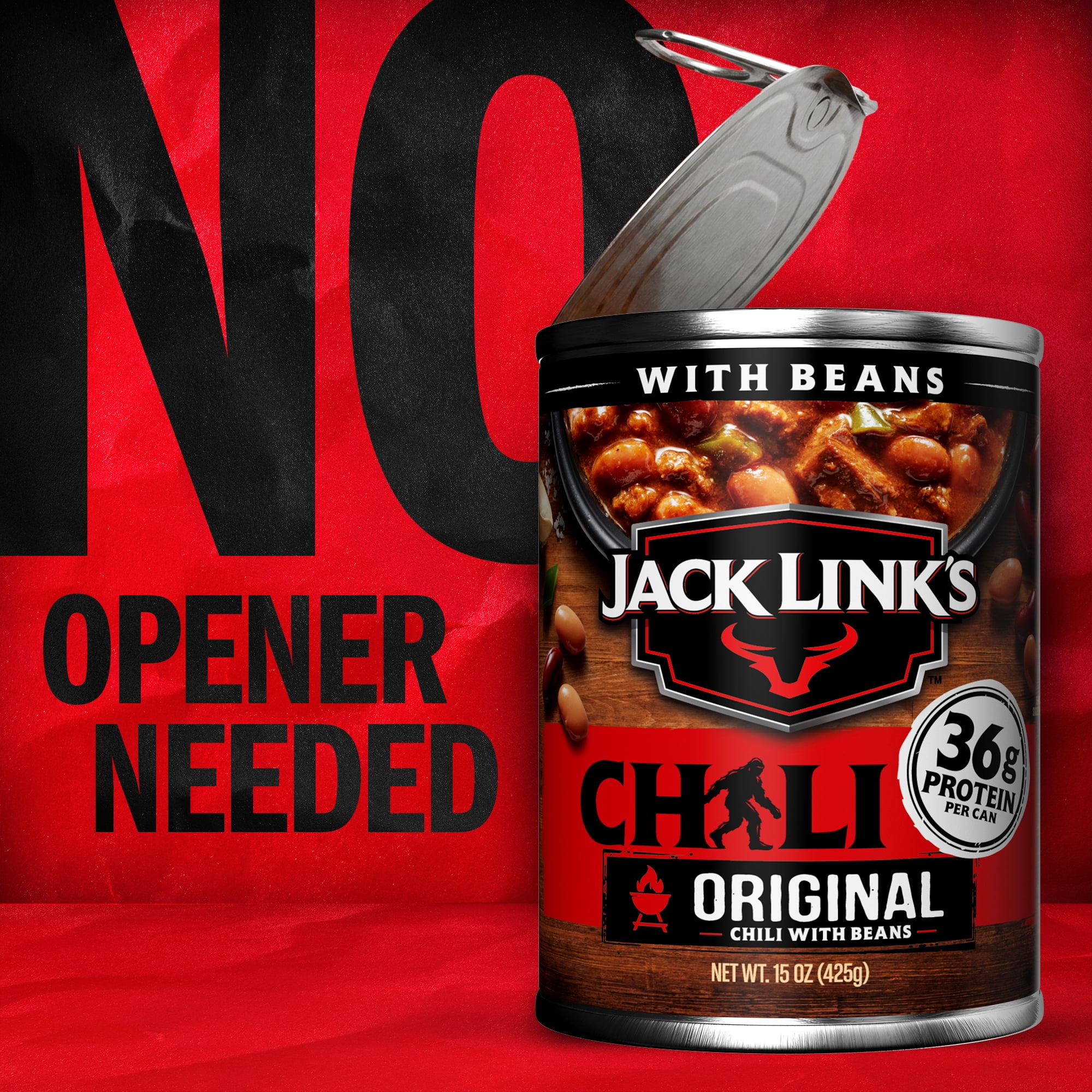 Jack Link's Chili Original Bean Flavor, 15 Ounce