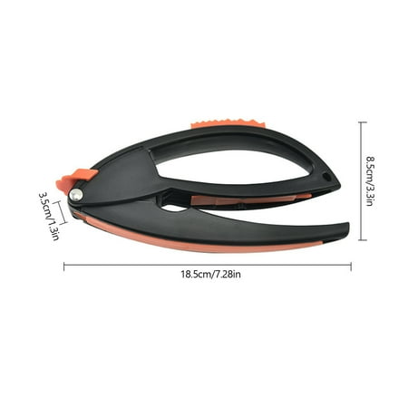 

Kohagoki 3-in-1 Garlic Press - Dual Function Garlic Mincer & Slicer - Heavy Duty Easy Squeeze Garlic Crusher with Cleaning Brush/Peeler/Hammer