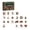 Christmas, variant on Automotive Advent Calendar 2026, 24-Day Christmas Countdown with 2D Acrylic Ornaments, Mechanic Garage Decoration for Home and Room, Holiday Gift for Auto Enthusiasts and Collectors