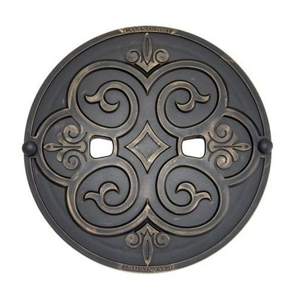 9.9 in. Skimmer Lid Replacement, Bronze Plastic