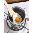 thumbnail image 4 of Mini Nonstick Eggs Pan, Omelette Non-stick Pan, Small Frying Pan with Wooden Handle Omelet Pan for Cooking, Honeycomb Non Stick Frying Pan, 4 of 5