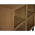 thumbnail image 2 of Progressive Furniture Library Camel Brown Wood Accent Bookcase, 2 of 3