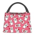 thumbnail image 1 of Balery French Bulldog Bolsa de Aislamiento Portátil – Bolsa de Almuerzo con Forro de Aluminio Mejorado, Funda Impermeable y Fácil de Limpiar para Picnic y Caja de Almuerzo, 1 of 6