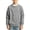 Gray, variant on WDWYY Boys Waffle Knit Crew Neck Sweatshirt Arm Pocket Casual School Long Sleeve Loose Fit Pullover Top Light Blue 9-10 Years