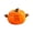 A*15.5x10cm, variant on Pumpkin Shaped Ceramic Casserole Dish with Lid and Double Handles, Oven Safe Soup Bowl for Thanksgiving Halloween and Fall Decor