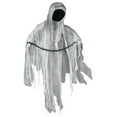 thumbnail image 1 of PEIXUN Halloween Animated Hanging Scary Hanging Faceless Grim Swing White Robe With Creepy Sound And Light For Indoor Outdoor Decor Prop, 1 of 7