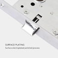 thumbnail image 4 of Door Handle Locks, Comfortable To Use Easy To Install Stainless Steel Polished Passageway Handle Lock Easy To Use  for Home, 4 of 7