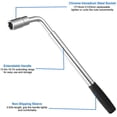 thumbnail image 4 of Dayplus 17 19 21 23 mm Heavy Duty Extendable Wheel Car Brace Socket Tyre Nut Wrench, 4 of 7
