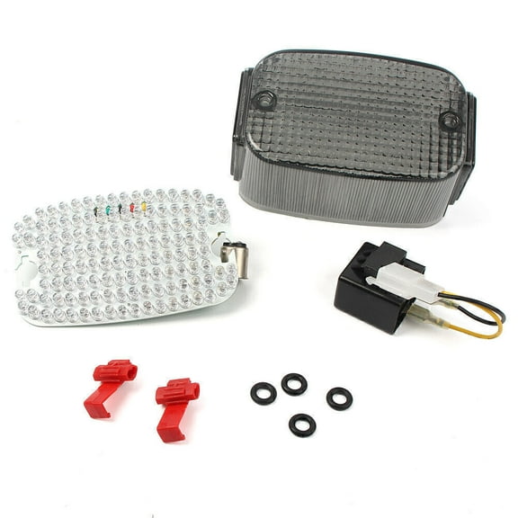 for Kawasaki VULCAN 800 CLASSIC 1500 88 Smoke LED Tail Light w/Turn Signals UK