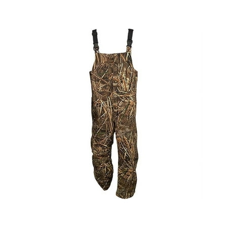 MidwayUSA Men s Duck Creek Waterfowl Bibs Realtree Max-7 Camo Large Tall