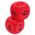 thumbnail image 1 of Miangastore Accessoires dés Rouge Mousse EVA 2 Pcs 2.36x2.36x2.36 Po, 1 of 9