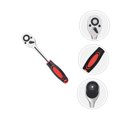 thumbnail image 3 of KAKOWELY Hand Operated Ratchet Wrench Multifunctional Wrench Black for Auto Repair 1Set, 3 of 8