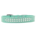 thumbnail image 3 of Dog, Puppy  Pet Fashion Collar, "Two Row Pearl Rimsets", 3 of 9