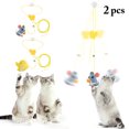 thumbnail image 2 of Juguete interactivo para gatos colgante: cuerda elástica, hierba gatera, juguete para jugar, juguete para gatos, 2 of 8