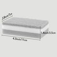 thumbnail image 6 of REGALWOVEN Sponges Household Kitchen 5 Pcs, Non-Scratch Scrub Dish Sponges, Dual Sided Cleaning Sponge for Bathroom Grey 4.3"x2.8"x1.4", 6 of 6