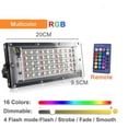thumbnail image 4 of Reflector Led Multicolor 50w Rgb con control Exterior Interior wanergy 40608, 4 of 4