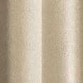 thumbnail image 4 of VCNY Home Annabelle 2-Piece Biege Solid Grommet Blackout Curtain Panel Set, 38" x 84", 4 of 5
