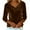 Brown, variant on Velvet Cowl Neck Tops for Women Long Sleeve Dressy Casual Blouses Elegant Christmas Party Holiday Outfits (XL, Red)
