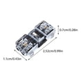 thumbnail image 3 of Quick Wire Connector, No Stripping No Soldering Electrical Terminals, Lever Nut Splice for Fast Wiring, 12-24 AWG Compact, Reusable for Home Auto & Industrial, 3 of 6