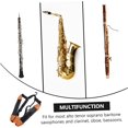 thumbnail image 3 of HELIAHOO 3pcs Saxophone Strap Sax Shoulder Belt Sax Shoulder Strap Sax Double Shoulder Strap Saxophone Harness Saxophone Belt Saxophone Shoulder Strap Sax Strap Saxophone Tool Sax CJ915-17024, 3 of 9