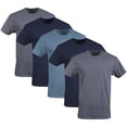 thumbnail image 1 of Pack de 5 camisetas de cuello redondo para hombre Gildan G1100 talla grande, 1 of 6