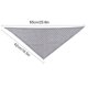 thumbnail image 4 of sweethay Bufanda de babas para mascotas, accesorios de decoración de toallas triangulares decorativas coloridas lavables con puntos para cuello de Ropa para mascotas Gris sweethay PT003843-04, 4 of 6