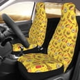 thumbnail image 2 of Sigee Fast Food 1 for Universal Car Seat Covers, Premium Car Seat Protector Set for Cars, SUVs, Trucks, 2 of 7