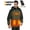 Green, variant on Fuklindy Graphene Heated Jacket for Men 12V Fast Charge 18400mAh Large Capacity Winter Outdoor Lightweight Heating Jackets