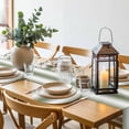 thumbnail image 6 of Green White Ombre Round 13 Inch Placemats Set of 2, Country Pastoral Gradient Minimalist HeatResistant Non Slip Place Mats for Dining Table, Wipeable Braided Kitchen Table Mats for Housewarming, 6 of 9