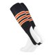 thumbnail image 1 of MadSportsStuff Estribos de Béisbol Patrón D (Negro/Naranja/Blanco Grande), 1 of 1