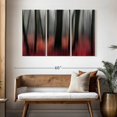 thumbnail image 3 of Elephant Stock Red Wood Wall Art - Horizontal Multi Panel Canvas - Living Room Wall Decor - Nature Multi Panel - Pink And Red Decor By Gilbert Claes - 50" x 32", 3 of 8