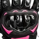 thumbnail image 1 of Guante Motociclista De Mujer Isp De Kov Touch Negro Con Rosa, 1 of 8
