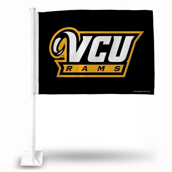 Virginia Commonwealth University VCU Rams 11X14 Window Mount 2-Sided Car Flag