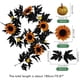 thumbnail image 2 of Hoja De Arce De Halloween, Corona De Otoño Artificial Para Decoración De Fondo De Puerta De Pared De Halloween Eigraketly HA041995-01, 2 of 6