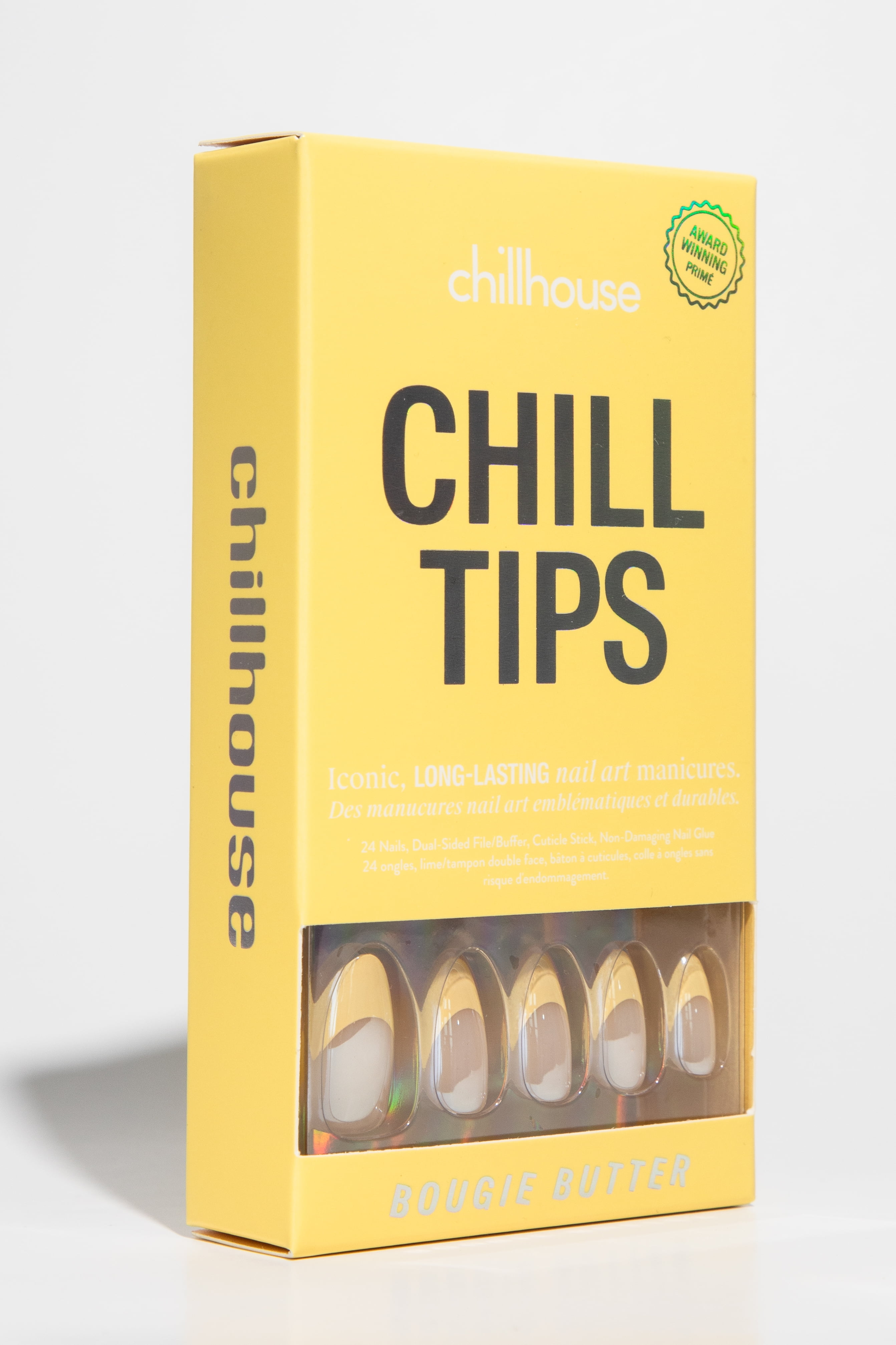 Chillhouse - Ongles à coller - Amande - Bougie Butter - 30 ongles