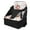 Flowers, variant on Portable Baby Boosting Seat height Increase for Dining Table Wear Resist Cushion with Safety Belts and Backrest Support