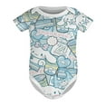 thumbnail image 6 of Cinnamoroll Baby Bodysuit Boy Girl Clothes Soft Newborn Infant Outfit Short Sleeve Romper, 6 of 8