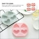 thumbnail image 3 of Moldes para hornear en forma de corazón de 4 piezas Moldes para pasteles de silicona de 4 cavidades Moldes para pasteles, 3 of 6
