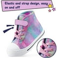 thumbnail image 4 of Kushyshoo Colorful Toddler High Top Girls Sneakers Kids Walking Shoes 11M, 4 of 8