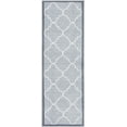 thumbnail image 2 of Well Woven Kings Court Brooklyn Trellis Modern Grey Machine Washable Indoor/Outdoor 1'8" x 5' Area Rug, 2 of 6