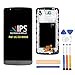 thumbnail image 3 of Compatible with LG G3 D850 LCD Display Screen Replacement,for LG G3 D850 D851 D855 VS985 LS990 Display LCD Panel Repair Parts Kit,with Tools + Black with Frame, 3 of 4