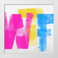 thumbnail image 2 of Stephen Chambers 12x12 White Modern Wood Framed Wall Art Titled - Wtf White, 2 of 6