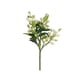 thumbnail image 2 of Rama de olivo artificial | Flores artificiales de 15,35 pulgadas, color morado, verde, rojo y blanco, para decoración navideña del hogar | 1 pieza, 2 of 6