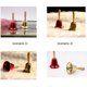 thumbnail image 1 of Campana De Mano Campana de mano de Navidad Papá Noel Jingle Bells Decoración de fiesta de boda (Oro) Likrtyny Para Estrenar, 1 of 4