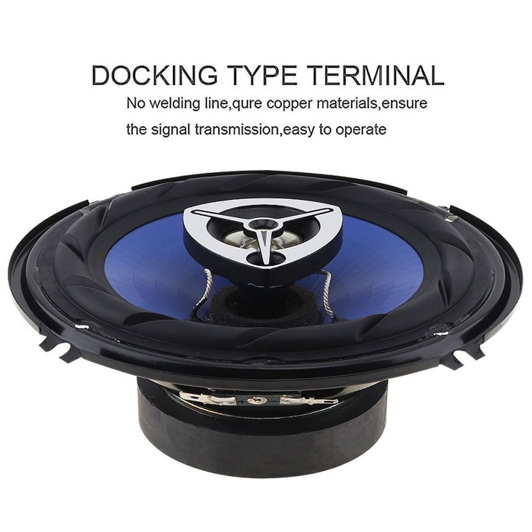 2Pcs 6.5 Inch 500W Car HiFi Coaxial Speaker Car Door Audio Music Stereo Speakers