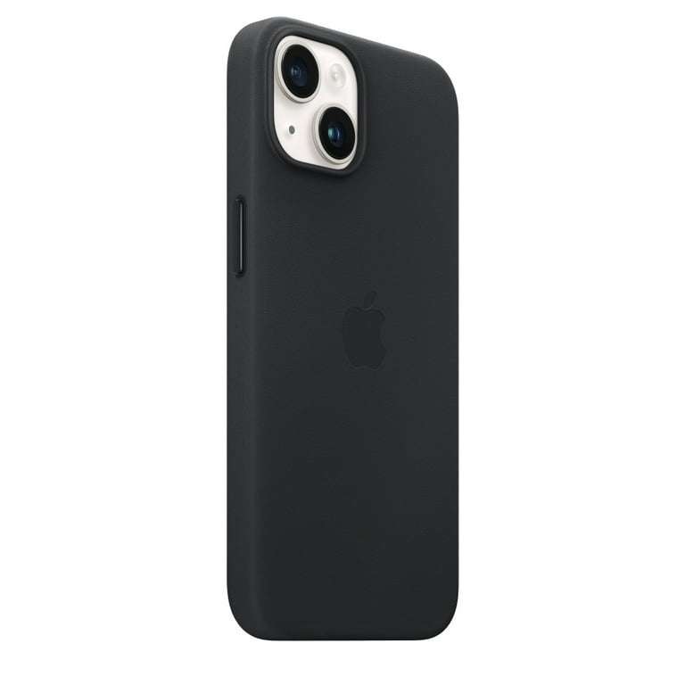 純正品 iPhone 14 Leather Case Midnight Apple iPhone 14 Leather Case with MagSafe - Midnight