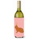 thumbnail image 1 of ""Caroline'S Treasures Rex Rabbit Pink Check Abrazadera Decorativa Para Botella 750 Ml Multicolor"", 1 of 1