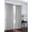 Silver/Gray, variant on Regal Home Hollywood Glam Contemporary Silver Solid Print Grommet Sheer Curtain, 54” x 84” (2 Panel)